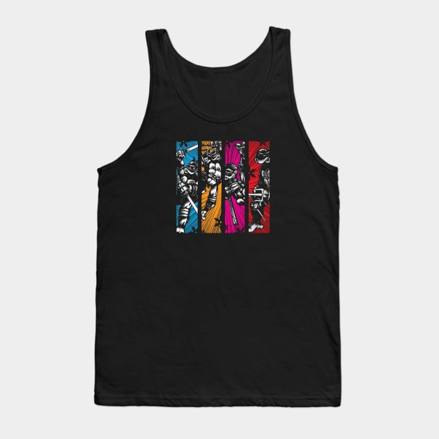 Ninja Turtles Tank Top by RileyDixon